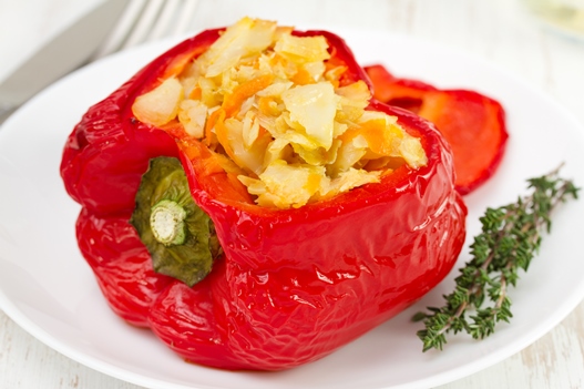Stuffed Peppers with Codfish